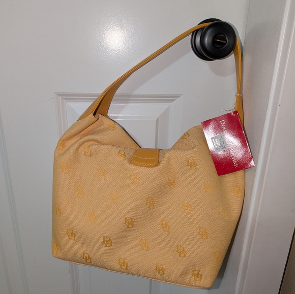 Yellow Dooney & Bourke purse